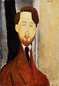 Amedeo Modigliani : Portrait of Leopold Zborowski